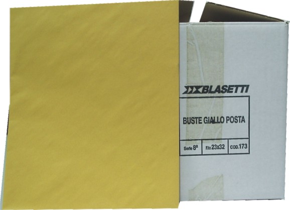 Busta 23x32 giallo posta Busta 23x32 giallo posta